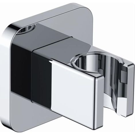AqvaZone AqvaShower Wandanschlussbogen 035518750 1/2 Zoll Außengewinde x 1/2 Zoll Außengewinde, eigensicher, chrom