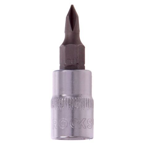 Bussola portainserti ROOKS 1/4" con inserto PH 0 (Phillips) (1/3)