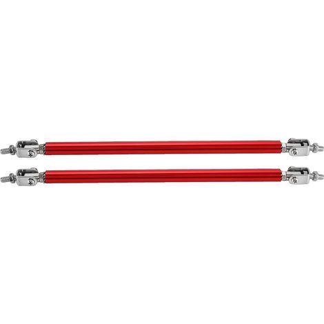 1 paire 20 cm de voiture avant de la barre de support de la barre de support (rouge)