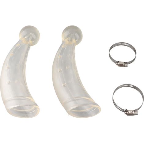 Housse de protection pour corne de vache, résistante à la chaleur, facile à porter et confortable, en gel de silice. (1/5)