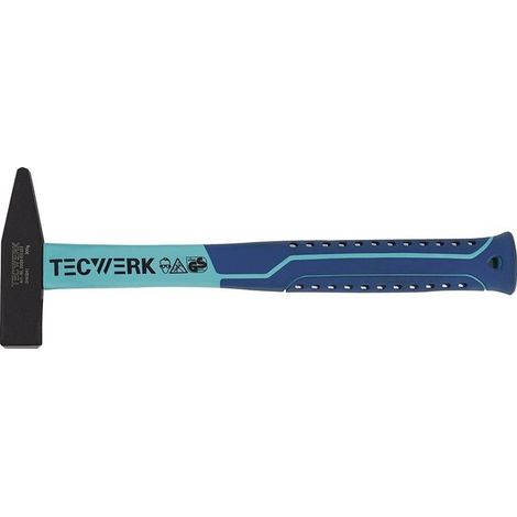 TECWERK Schlosserhammer 1000g Fiberglas TECWERK