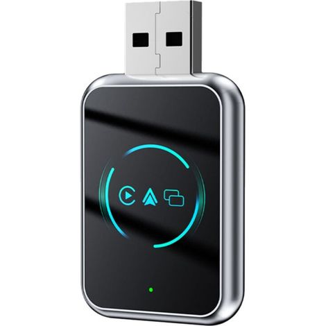 Adattatore USB 3 in 1 per CarPlay, Mirror Link, CarPlay wireless, Android Auto, + WiFi, da cablato a CarPlay wireless