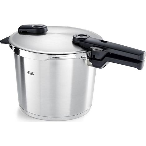 Autocuiseur fissler vitaquick premium 6l 22 cm acier inoxydable