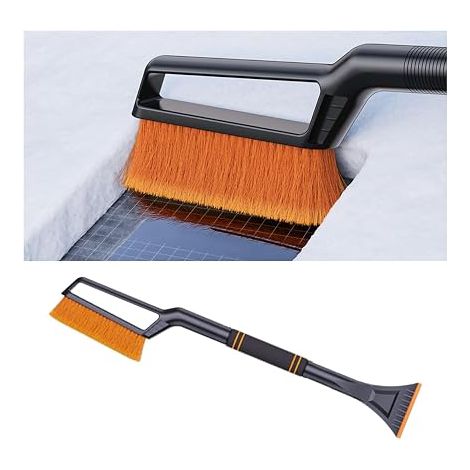 Car Scraper with Car Snow Broom with 360 Rotation, Car Ice Scraper with Brush Snow Shovel with 360 Rotation, Car Ice Scraper with Brush Snow Car (1/5)