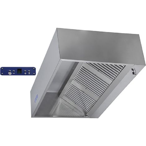 Hotte Murale Cubique Avec Moteur - Série 1100 mm - Virtus