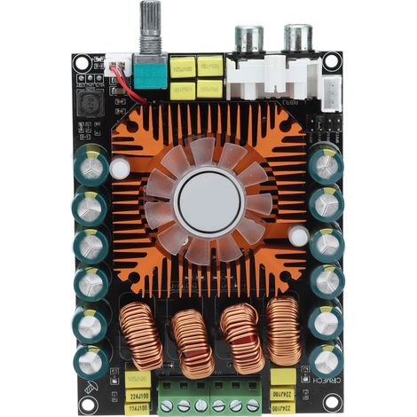 Carte amplificateur numérique haute puissance 2.0 HIFI stéréo 160W x 2 TDA7498E compatible avec BTL 220W (1/5)