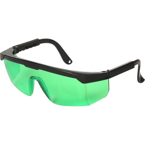 Lunettes protection laser OD4+ 200-2000nm étui (vert) (1/5)