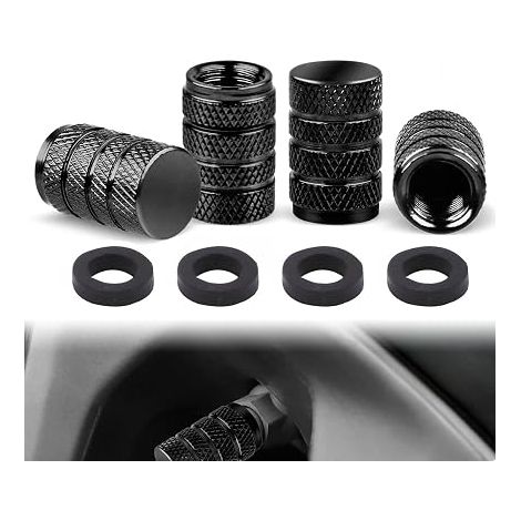Set di 14 coprivalvole in alluminio per pneumatici di auto, SUV, moto e biciclette. (1/5)