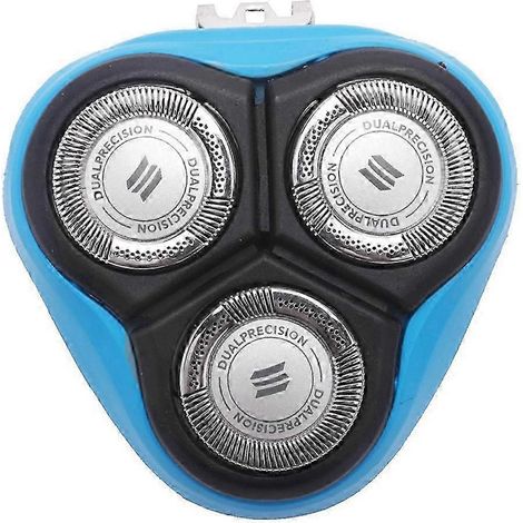 Cabezales de repuesto compatibles con las afeitadoras Philips PT860, PT870, PT868 y AT750 - Afeitado cómodo y eficaz - Cuchillas de acero inoxidable - Azul