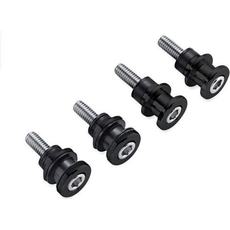 Kit di fissaggio hardware di docking nero per Harley‑Davidson Softail 2018–2021 (OEM 52300646) - coppia