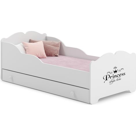 Lit enfant ANNA avec tiroir 70x140 Princesse