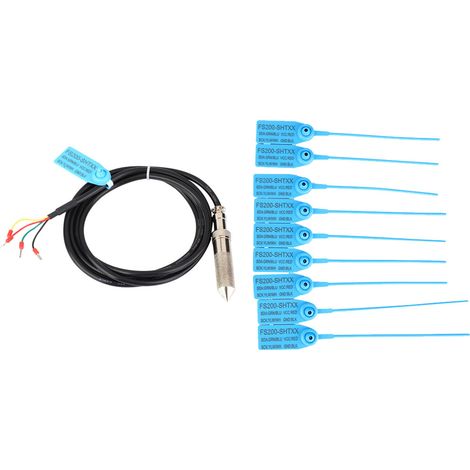 FS200-SHT15 Sensor de Humedad del Suelo y Temperatura Digital con Salida I2C 5V, Sonda de Latón Resistente al Agua – Ideal para Invernaderos y Jardín (1/5)
