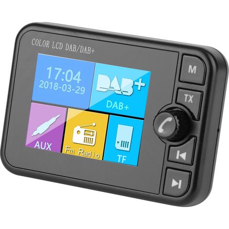 2,4-Zoll-DAB-Autoradio mit Bluetooth-Empfänger und FM-Transmitter (1/5)
