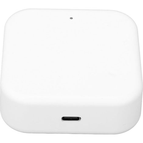 Hub Intelligent, Passerelle WiFi Vocale à Distance sans Fil pour TTLOCK, Contrôle par Application Pont WiFi Intelligent pour Serrure de Porte Intelligente, Passerelle Hub (1/5)