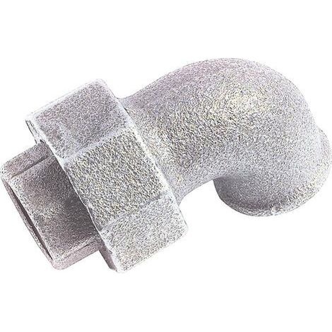 COUDE UNION CONIQUE EGAL FONTE GALVANISEE DOUBLE FEMELLE N° 96