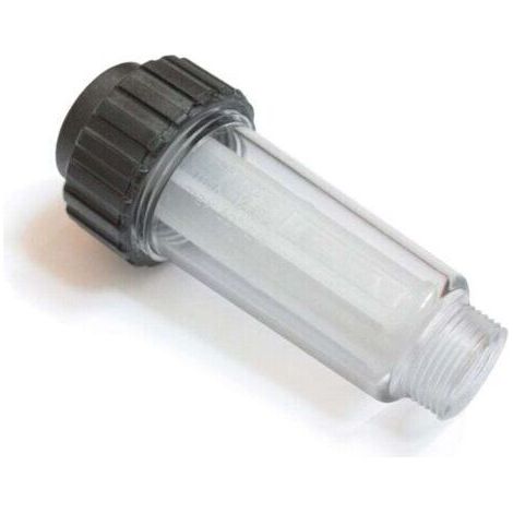 Filtre à eau pour nettoyeurs haute pression, pompes de jardin, arrosage, camping-cars, raccord 3/4" compatible avec Kärcher 4.730-059.0, 47300590, 4.730-059 (1 filtre, sans adaptateur) (1/4)