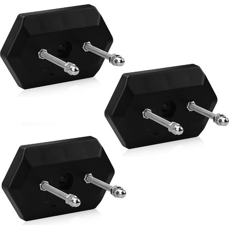 Set di 3 supporti da parete per skateboard, ideali per esporre e riporre gli oggetti. (1/4)
