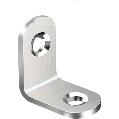équerres à 90° en acier inoxydable (1/4)