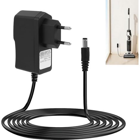Chargeur Aspirateur 26V 500mA Compatible avec 100 200 500 700 800 Chargeur Base Aspirateur Adaptateur Alimentation Aspirateur Balai sans Fil HF122RH HF122GPT HF522NPW HF522SFP (1/5)