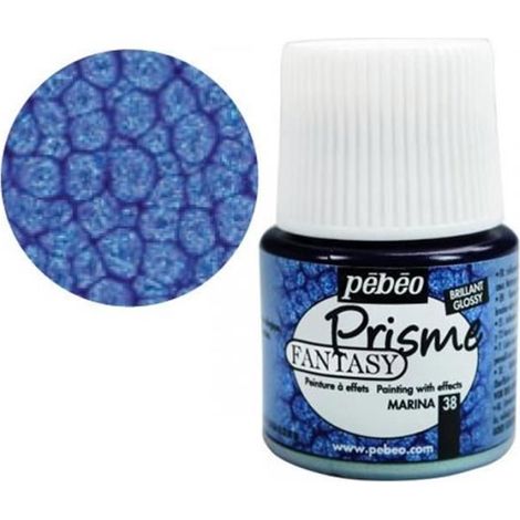 Peinture - Marina - Fantasy Prisme - 45 ml - Acrylique - Nacré - Bleu (1/3)