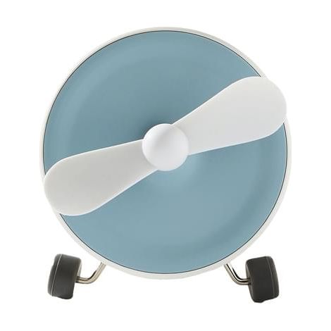 NABO SOUND ONE Weiss-Blau Wireless Audio Lautsprecher mit Mini-Ventilator (1/5)