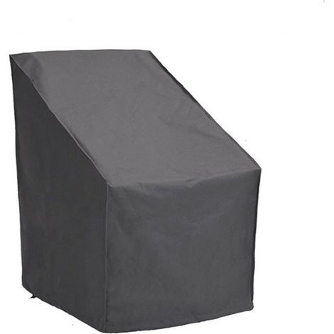 Schutzhülle für stapelbare Gartenstühle – Wasserdicht – Maße: 70 x 79 x 102 cm – UV- und witterungsbeständig
