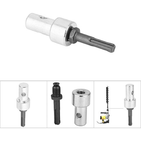 Excellent adaptateur de tarière de terre, tarière professionnelle, adaptateur de maçonnerie en métal
