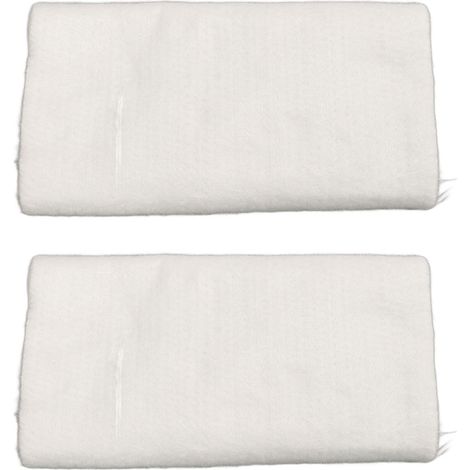Pièces Silencieux Échappement Moto Laine Fibre de Verre 35x25cm Bande Isolation Acoustique Kit (1/5)