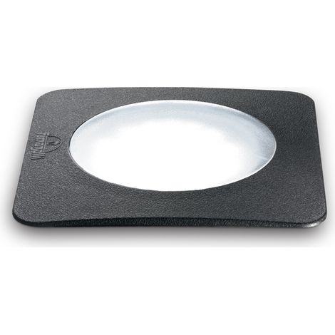 Faretto Da Incasso Moderno Gravity Square Materie Plastiche Nero 1 Luce Gx53 Big