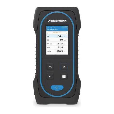 Sauermann – Détecteur de gaz Monoxyde de carbone et Oxygène – Précision 2000ppm – Pression max +200mbar – Pour espaces confinés