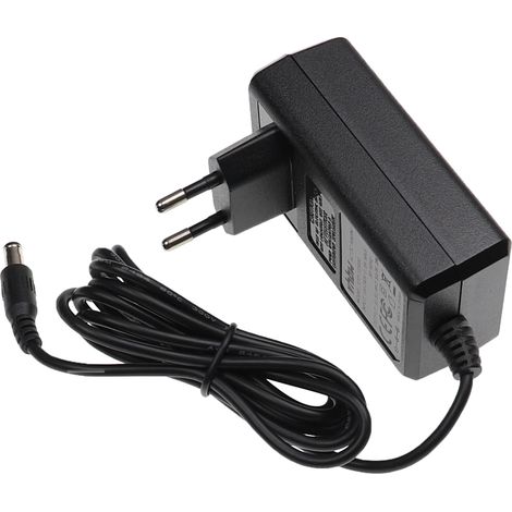 vhbw alimentatore compatibile con Sony SRS-X5, SRS-BTX300, SRS-Z100, SRS-X5KIT soundbox, nero, 12,5 V, 2,5 A