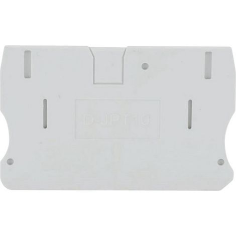 TRU COMPONENTS TC-11592396 Endhalter Passend für (Details): TC-JPT10, JC-JPT10-PE Grau 1 St. (1/2)