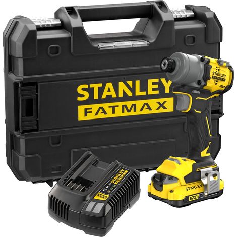 Visseuse À Impacts 203 Nm Brushless - Lithium 18V - 1 Batterie 2 Ah En Kit Prostack - SFMCF830D1T-QW STANLEY FATMAX V20 (1/5)
