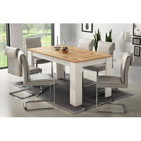 TAVOLO ALLUNGABILE 160/220X88XH78,5CM PINO / WOTAN (1/2)