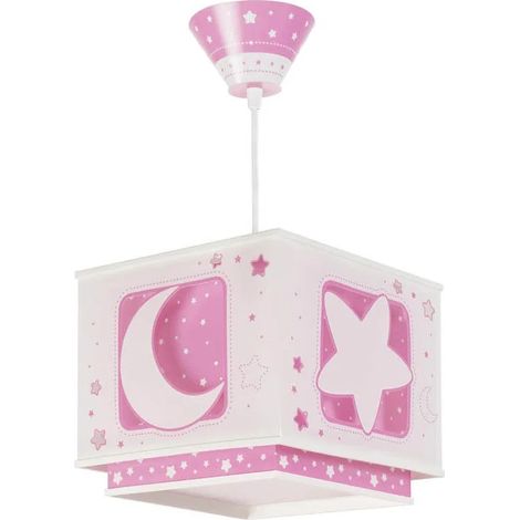 LÚZETE - SUSPENSION POUR ENFANT LUNE ROSE (1/4)
