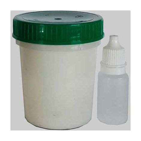 KIT DI RIPARAZIONE PER PIATTO DOCCIA EFFETTO PIETRA  Antracite     MADE IN ITALY