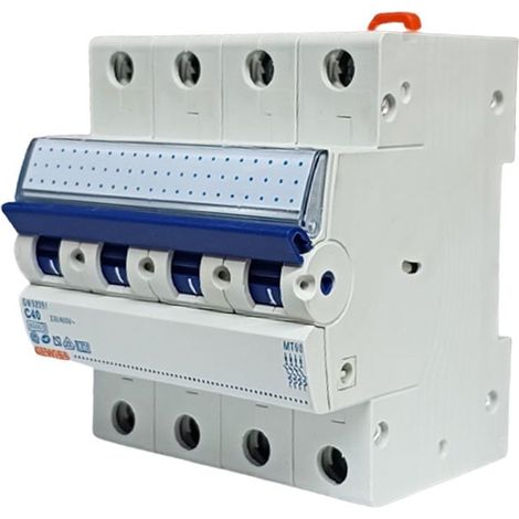 DISJONCTEUR MAGNETO-THERM.4P C40 6KA 4M GEWISS GW92091 (1/2)