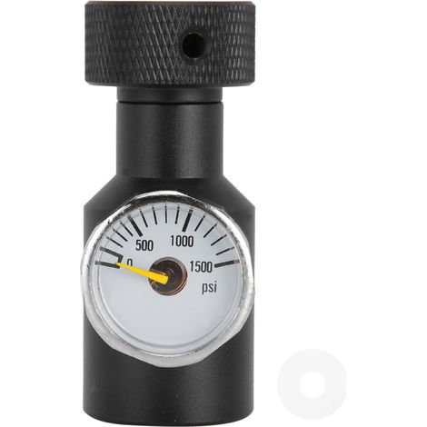 Adaptateur régulateur CO2 TR21-4 pour remplissage bouteille eau gazeuse, raccord avec manomètre 0-1500psi (1/5)