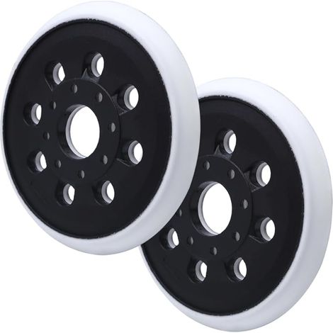 2 Pièces 125mm Plateau de Ponçage, Ponçage à 8 Trous Accessoire pour Bosch GEX 125-1 A, PEX 220 A, PEX 220 AE (1/5)