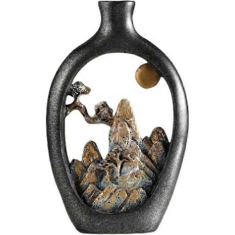 Vase artistique en résine, décoration de table et d'intérieur, haut (1/5)