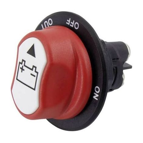 Interrupteur de batterie automobile A236B 50 V/DC 50 A – 1 interrupteur on/off – Pour circuits électriques – 1 pièce – SCI (1/3)