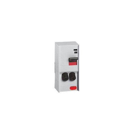 Legrand – Disjoncteur bipolaire 20A – Courbe C – 250V~ – Capot verrouillé – 10000 manœuvres en charge – Pour bâtiments agricoles (1/4)