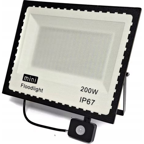 Halogen-LED-Flutlicht mit Bewegungsmelder, 200 W, IP (1/5)