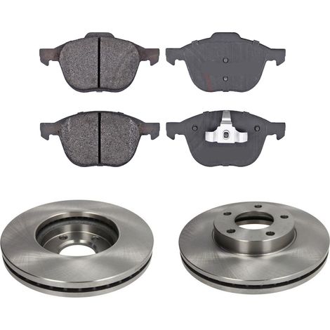 KIT FRENI ANTERIORI compatibile con MAZDA 3 (BK) - DISCHI + PASTIGLIE OEM: FDB1594 / 17636 /SOSTITUZIONE DIRETTA/BASSA POLVERE/SILENZIOSO (1/5)