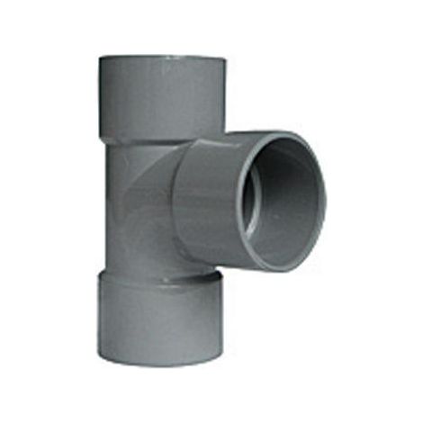 CULOTTE PVC A 87.30° POUR EVACUATION TRIPLE FEMELLE (1/2)