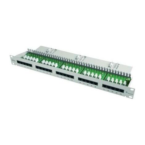 Telegärtner 19Z.Patch Panel 1HE MPPI25-H Cat3,gr 100007025 (1/4)