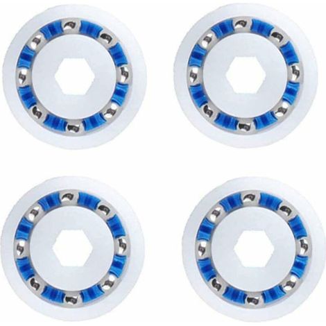 EASYCOMFORT Lot de 4 roulements à Billes adaptables Compatible avec Roue de Polaris 360 380 3900 Sport Robot Nettoyeur de Piscine (équivalent à 9-100-1108)