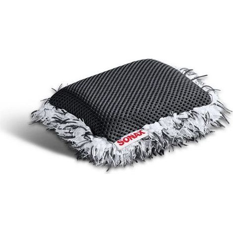 Eponge - Microfibre - Pour nettoyer les insectes - Auto - Carrosserie - Vitres - SONAX