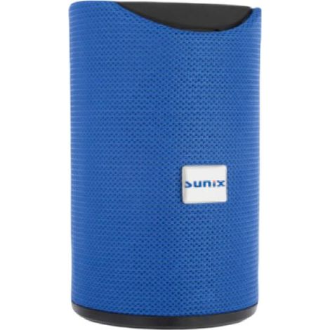 Sunix Tragbarer Bluetooth Speaker Lautsprecher 360 Stereo Surround Aux Lange Laufzeit blau (1/3)