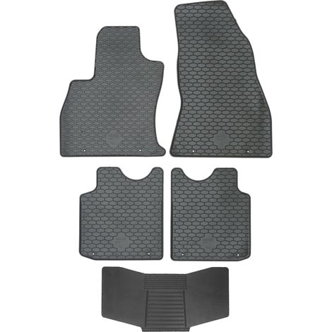 Tapis de sol DOMA 219134 + housse 251992 - Fiat 500L 2012-2022 (sans butées) (1/5)